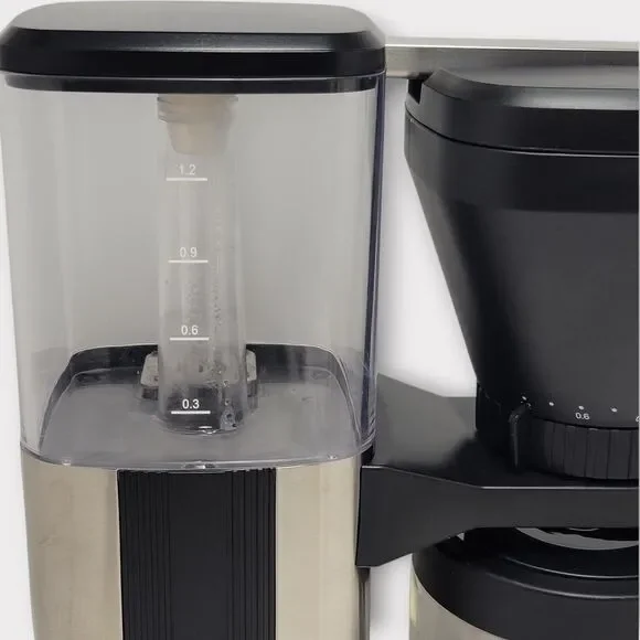 HOMOKUS Stainless Steel 12 Cup Programmable Drip Coffee Maker Machine with Timer